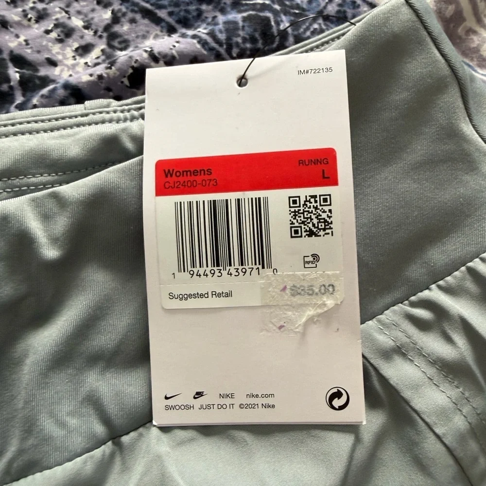Nike Women's Light Gray Athletic Shorts